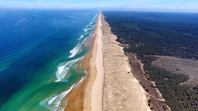 Landes by motorhome