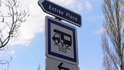 Les aires pour camping-car