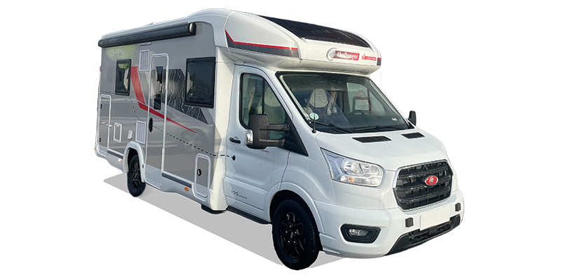 Location camping-car profilé familial